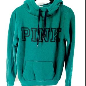 💗💗💗 SALE Women’s PINK Forest Green Hoodie Size M